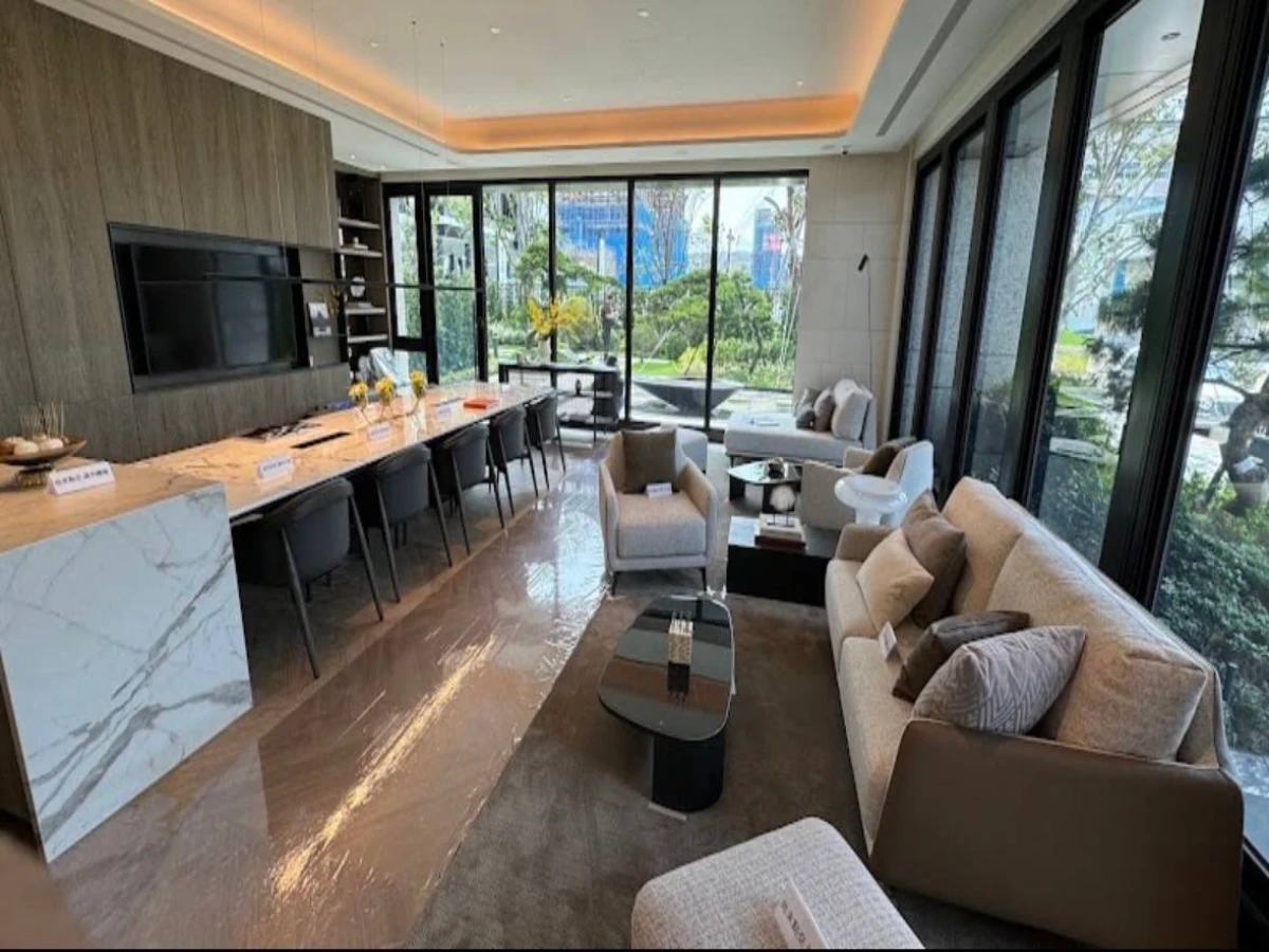 Taipei apartment rental-lobby view